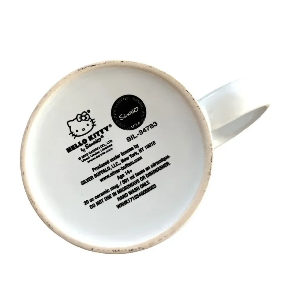 Sanrio Hello Kitty Halloween Polka Dot Glitter 20oz Mug